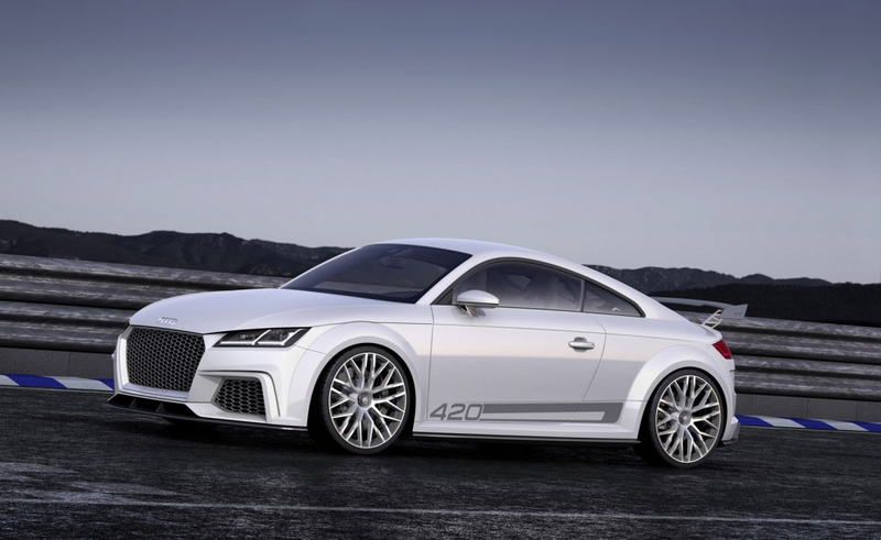 Illustration for article titled The Audi TT Quattro Sport Concept Is Fuck You, Mercedes CLA45 AMG